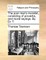 The Poor Man's Moralist, Consisting of Proverbs, and Moral Sayings. by Dr. T.