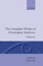 The Complete Works of Christopher Marlowe