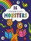 Stained Glass Coloring Monsters