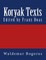 Koryak Texts