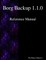 Borg Backup 1.1.0 Reference Manual