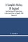 A Complete History Of England
