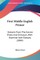 First Middle English Primer