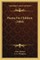 Poems For Children (1884)