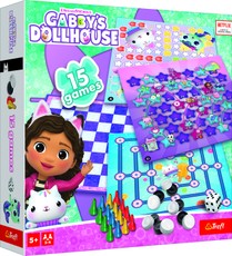 TREFL GABBY´S DOLLHOUSE Set of 15in1 games TREFL GABBY´S DOLLHOUSE Set of 15in1 games