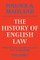 The History of English Law: Volume 1