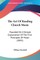 The Art Of Reading Church Music