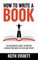 How To Write A Book
