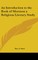 An Introduction to the Book of Mormon a Religious Literary Study