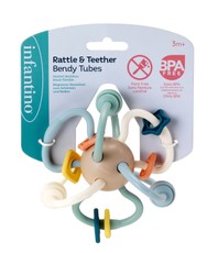 INFANTINO Rattle & Teether Bendy Tubes