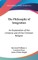 The Philosophy of Integration