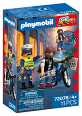 PLAYMOBIL Bicycle Theft 72076