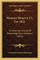 Western Minerva V1, For 1821