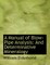 A Manual of Blow-Pipe Analysis