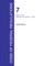 Code of Federal Regulations Title 7, Volume 1, January 1, 2016