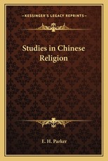 Studies in Chinese Religion