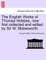 The English Works of Thomas Hobbes, now first collected and edited by Sir W. Molesworth, vol. VI