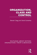 Organization, Class and Control (Rle: Organizations) Organization, Class and Control (Rle: Organizations)