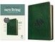 NLT Personal Size Giant Print Bible, Filament Enabled Edition (Red Letter, Leatherlike, Evergreen Mountain )