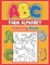 ABC Farm Alphabet Coloring Book