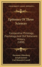 Epitomes Of Three Sciences Epitomes Of Three Sciences