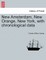 New Amsterdam, New Orange, New York, with Chronological Data