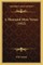 A Thousand More Verses (1912)