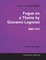 Fugue on a Theme by Giovanni Legrenzi - Bwv 574 - For Solo Organ (1708)