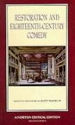 Restoration and Eighteenth-Century Comedy
