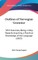 Outlines of Norwegian Grammar