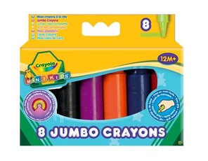 CRAYOLA MINIKIDS 8 Jumbo Crayons