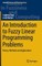 An Introduction to Fuzzy Linear Programming Problems