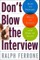 Don't Blow the Interview