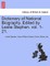Dictionary of National Biography. Edited by Leslie Stephen. Vol. 1-21.