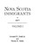 Nova Scotia Immigrants to 1867