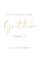 Gratitude