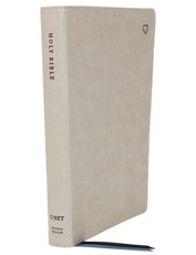 Net Bible, Thinline, Leathersoft, Stone, Comfort Print Net Bible, Thinline, Leathersoft, Stone, Comfort Print
