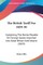 The British Tariff For 1829-30