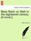 Beau Nash; Or, Bath in the Eighteenth Century. [A Novel.]