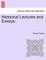 Historical Lectures and Essays.