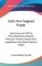 Early New England People