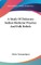 A Study of Delaware Indian Medicine Practice and Folk Beliefs