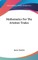 Mathematics for the Aviation Trades