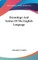 Etymology And Syntax Of The English Language