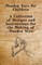 Wooden Toys for Children - A Collection of Designs and Instructions for the Making of Wooden Toys