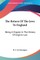 The Return Of The Jews To England