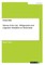 Visions of the City - Wittgenstein and Linguistic Modalities in Modernism