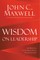 Wisdom on Leadership