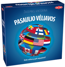 TACTIC boardgame Flags around the World (in Lithuanian lang.)