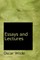 Essays and Lectures